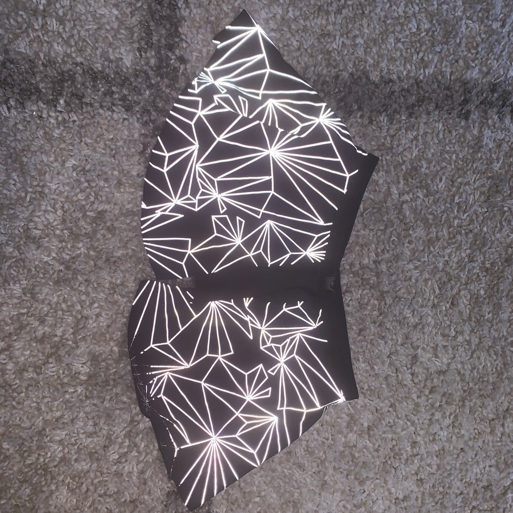 The Lyte Couture Reflective Mini Skirt